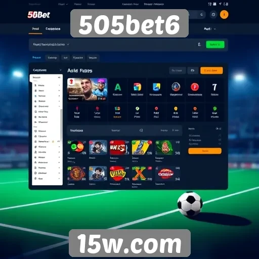 Navegação intuitiva no site 505bet6 melhora a experiência